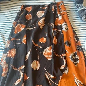 Maxi Skirt with flower design